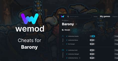 barony cheats|Barony (EpicGamesStore) And (SteamQOD) .